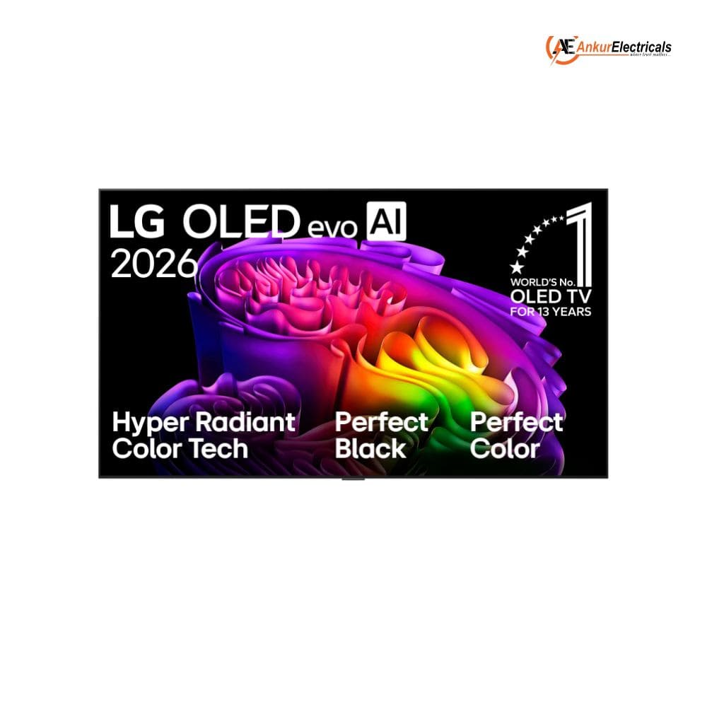 LG OLED42C6PLA, 42 Inches 4K alpha11 Gen3 AI Processor OLED evo TV, Black