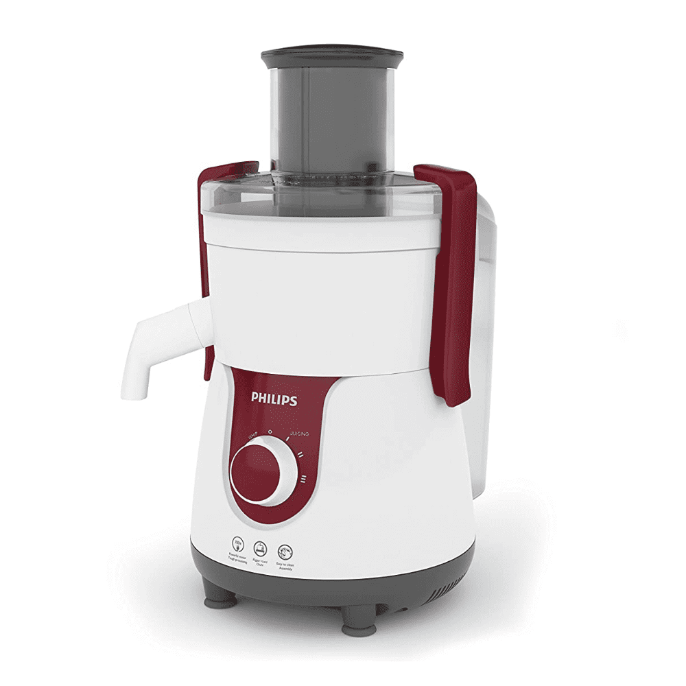 Philips 700 Watt Viva Juicer Mixer Grinder (HL7705/00, Pistil Red)