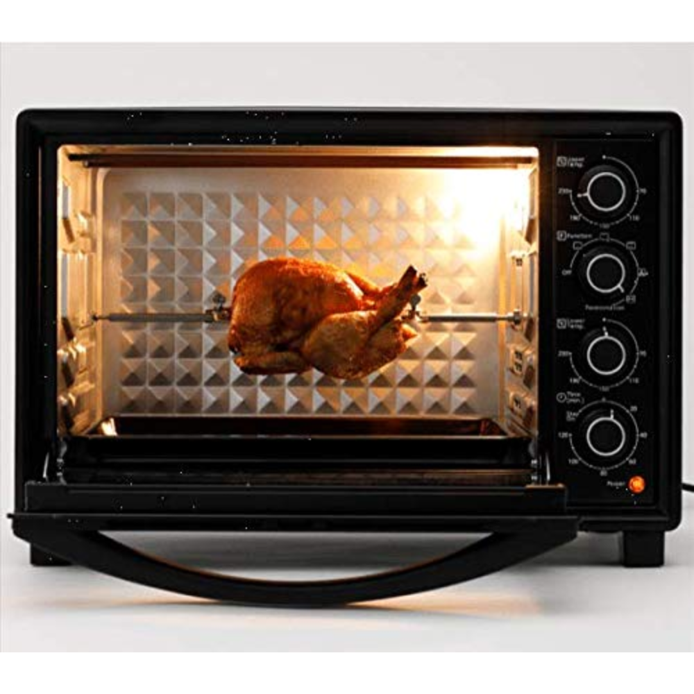 Panasonic Nb-H3203Ksm, 1500 Watts 32 LitresToughened Double Glass Door Oven Toaster Grill (Black)