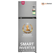 LG 251 Ltrs Smart Inverter Frost Free Double Door Refrigerator (GLT2516WWPZ | Shiny Steel)
