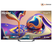 Haier H55S80FUX, 55 Inches 4K Ultra HD Mini LED Smart TV, Black