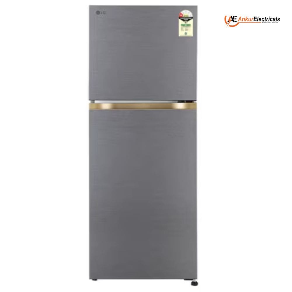 LG 225 Ltrs, 1 Star Auto Smart Inverter Double Door Refrigerator (GLT2216WYDS, Dazzle Steel)