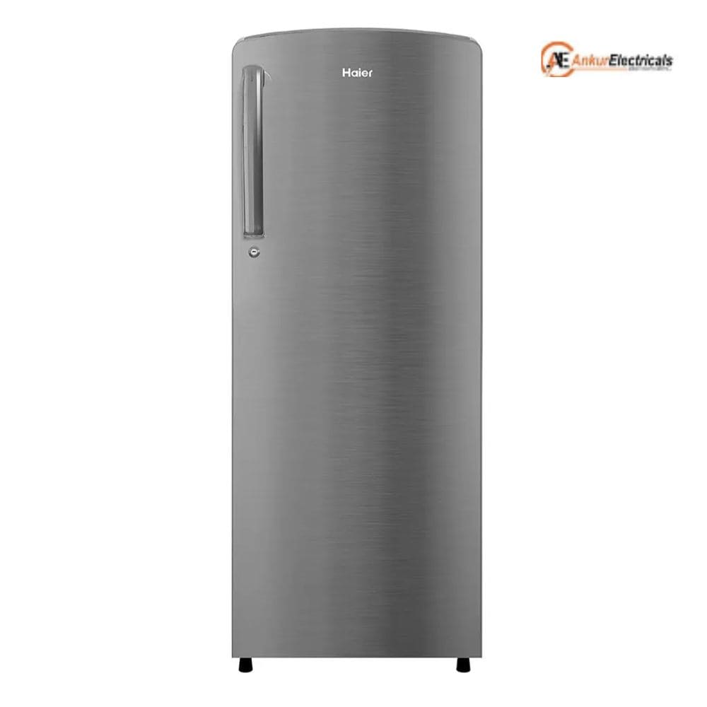 Haier 235 Ltrs, 1 Star Direct Cool Single Door Refrigerator (HRD 2561SGSA N, Grey)