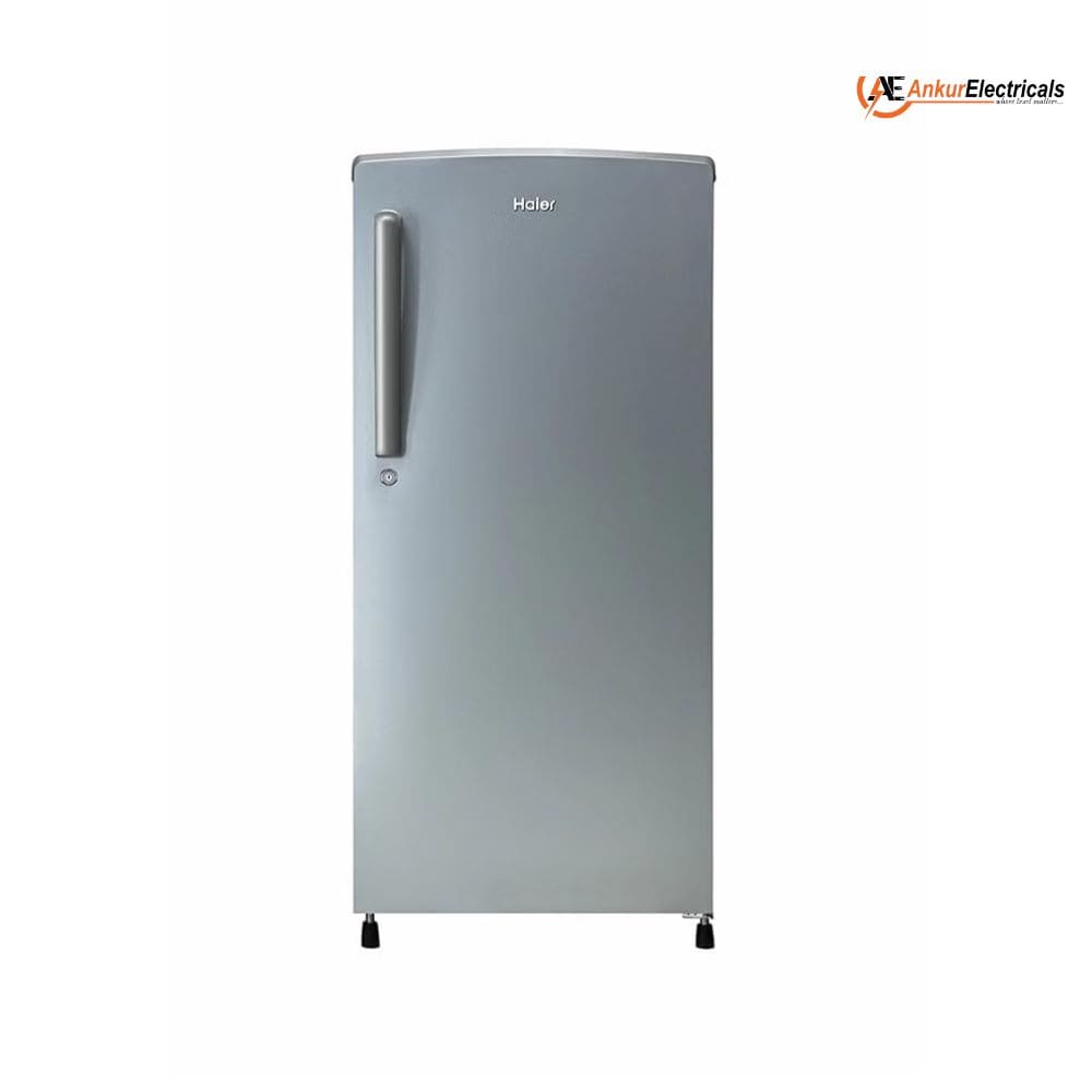 Haier 100 Ltrs, 2 Star Direct Cool Single Door Mini Bar Refrigerator (HRD 1252KSA, Black Steel)