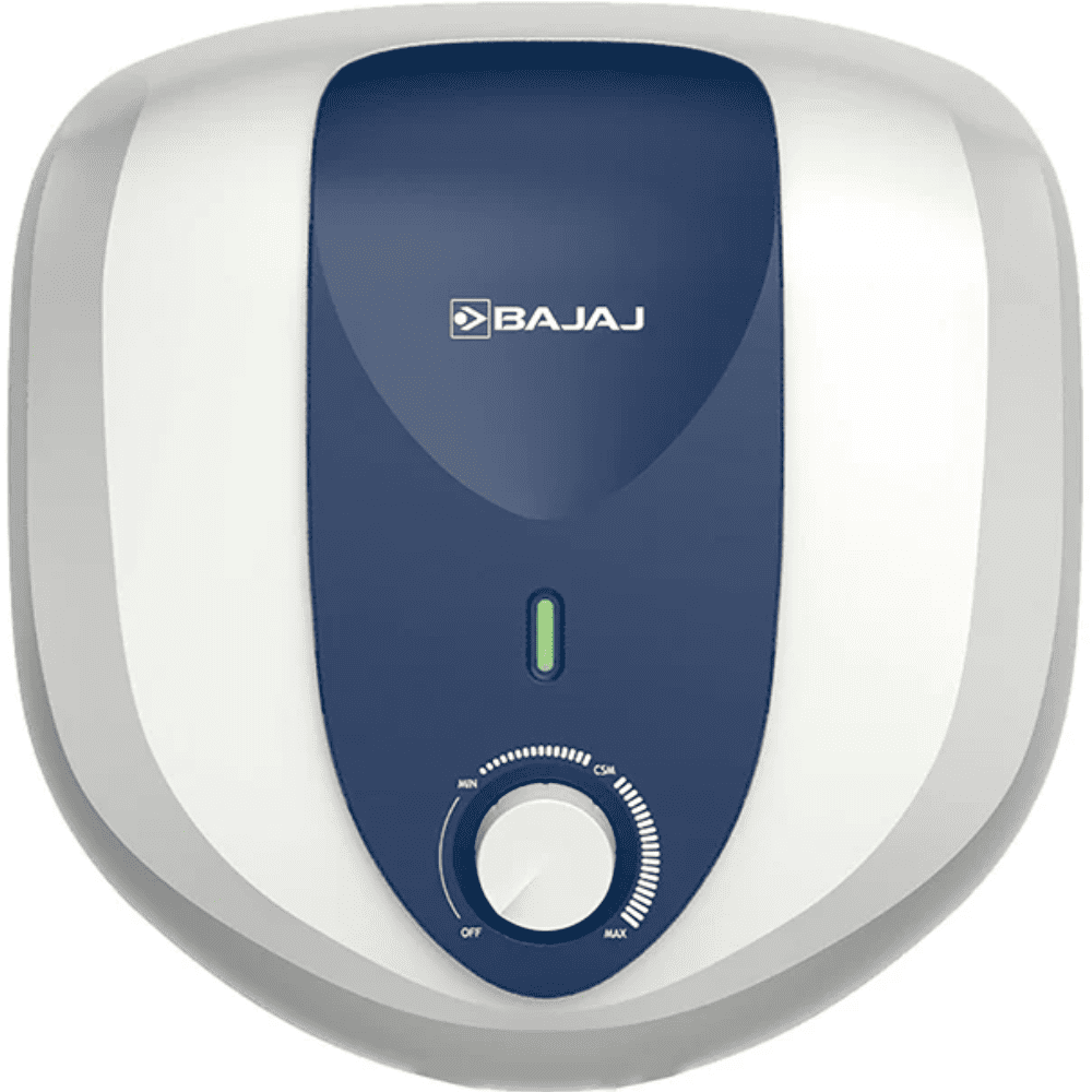 Bajaj 25 Ltrs Storage 5 Star Wall Mounting Water Heater Geyser (Armor Series Pentacle 25L, White)