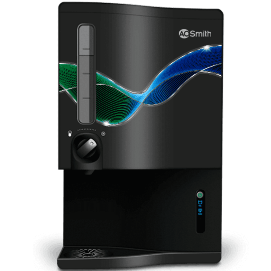 AO Smith P5 PROPLANET, 5 Ltrs Storage, RO + SCMT Min tech Electrical Water Purifier (IGR009081RPBNN5, Black)