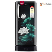 LG 185 Ltrs, 5 Star Smart Inverter Direct Cool Single Door Refrigerator (GLD1956ZAEL, Emerald Lotus)