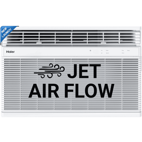 Haier 1.5 Ton 3 Star Fixed Speed Window Air Conditioner (HWU18TF-EW3BE-FS)