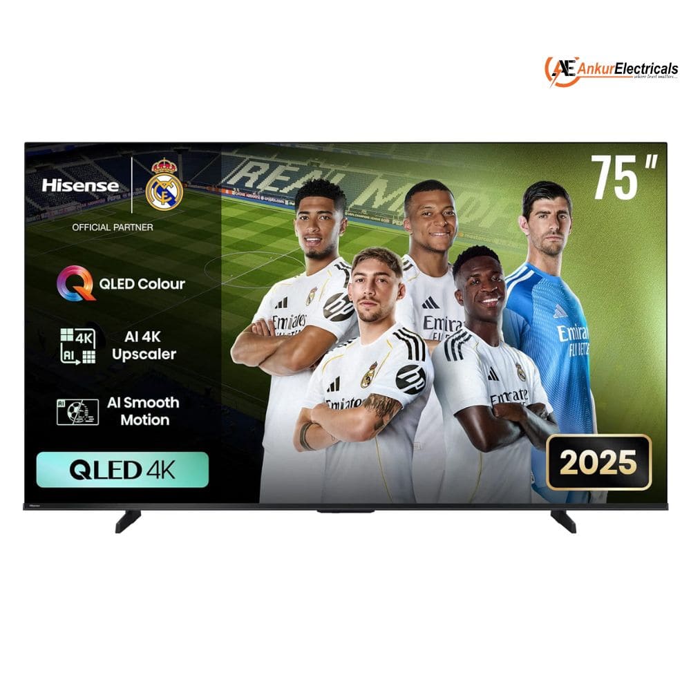 Hisense 75Q6S, 65 Inches 4K Ultra HD Smart QLED TV, Black
