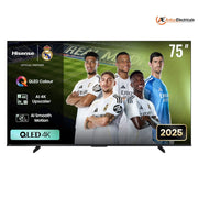 Hisense 75Q6S, 65 Inches 4K Ultra HD Smart QLED TV, Black
