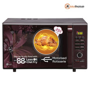 LG 28 Ltrs Stainless Steel Cavity Convection Microwave Oven All in One (MC2886BRUM,Black)