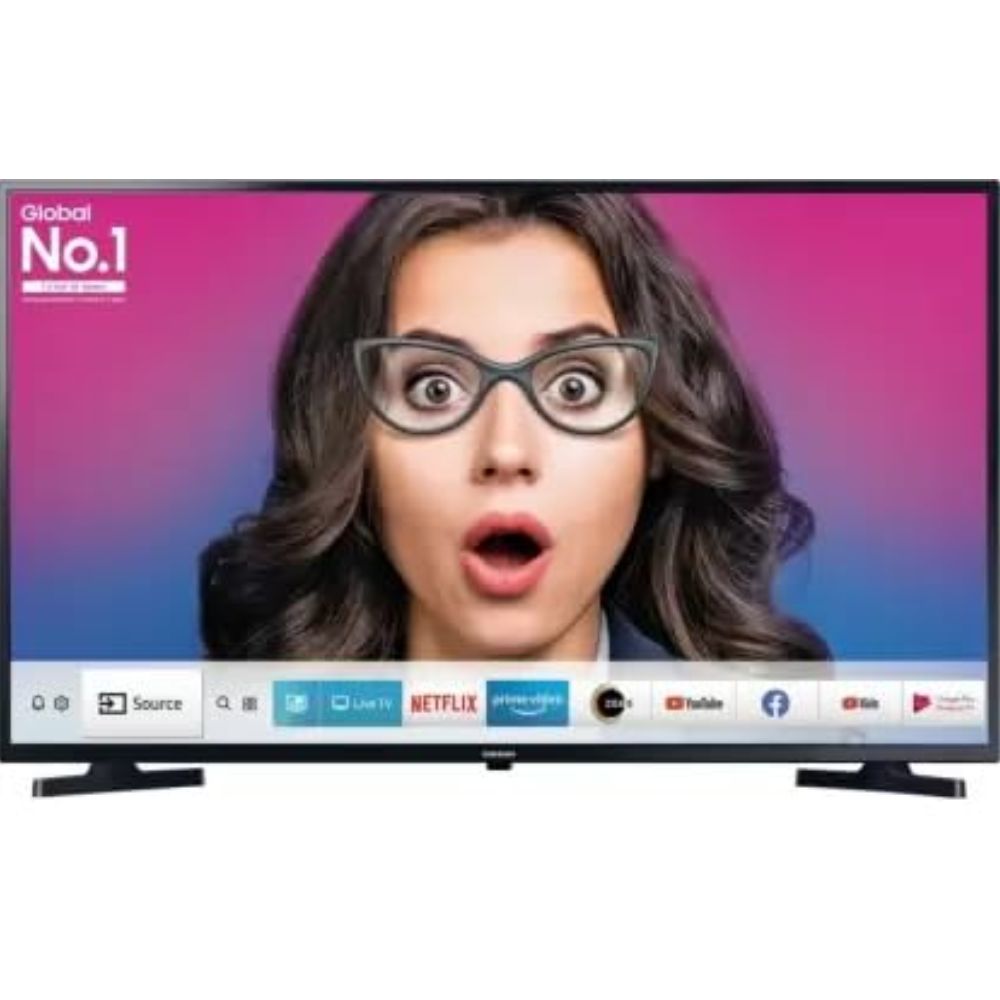 Samsung UA43T5410AKXXL, 43 Inches 4K Ultra HD Smart LED TV, Black