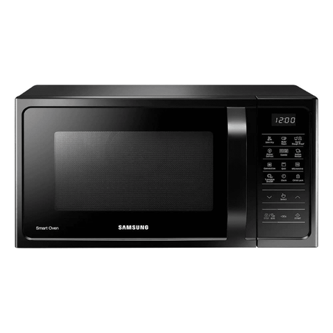 Samsung 28 Ltrs Stainless Steel Convection Microwave Oven (MC28A5033CK,Black)