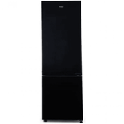 HAIER 265 Litres 2 Star Double Door Refrigerator (HRB-3152PKG-P, Black)