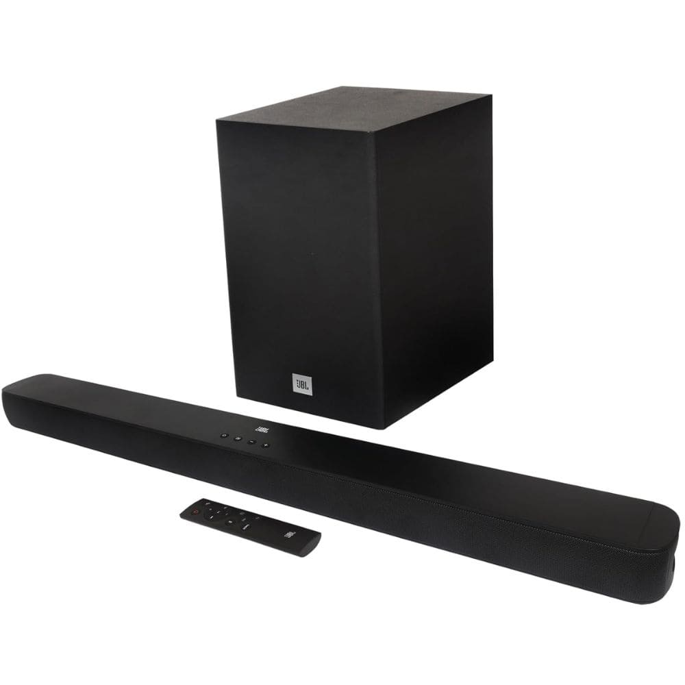 JBL 220Watts Deep Bass Home Theatre System Bluetooth Soundbar (JBLSB180BLKIN, Black)