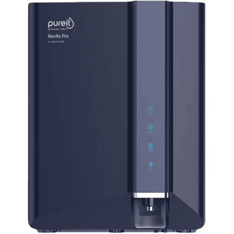 Pureit REVITO PRO, 7 Ltrs Storage RO+UV Wall Mountable Water purifier, Blue