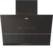Glen 6065 BL MS, 75 cm 1400 m3/hr Auto Clean Wall Mounted Chimney, Filterless Technology with BLDC Motor (Black)
