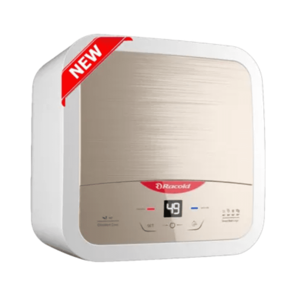 Racold 15 Ltrs Vertical Storage, 5 Star Water Heater Geyser (OMNIS 15 DG 2KW B, Ivory)