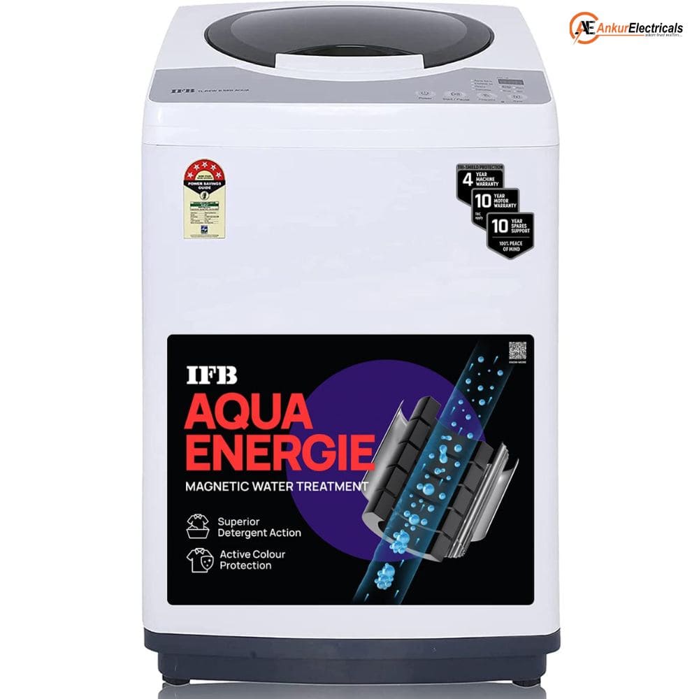 IFB 6.5 Kg 5 star Fully-Automatic Top Load Washing Machine Appliance (TL-REW 6.5KG AQUA, Silver)