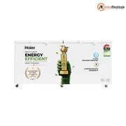 Haier HFC-788DPW4, 788 Ltrs 5 Star Double Door Hard Top Convertible Deep Freezer, White