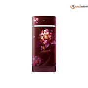 Samsung 189 Ltrs, 5 Star Digital Inverter, Direct Cool Single Door Refrigerator (RR21H2H25HT, Red, Hydrangea Plum)