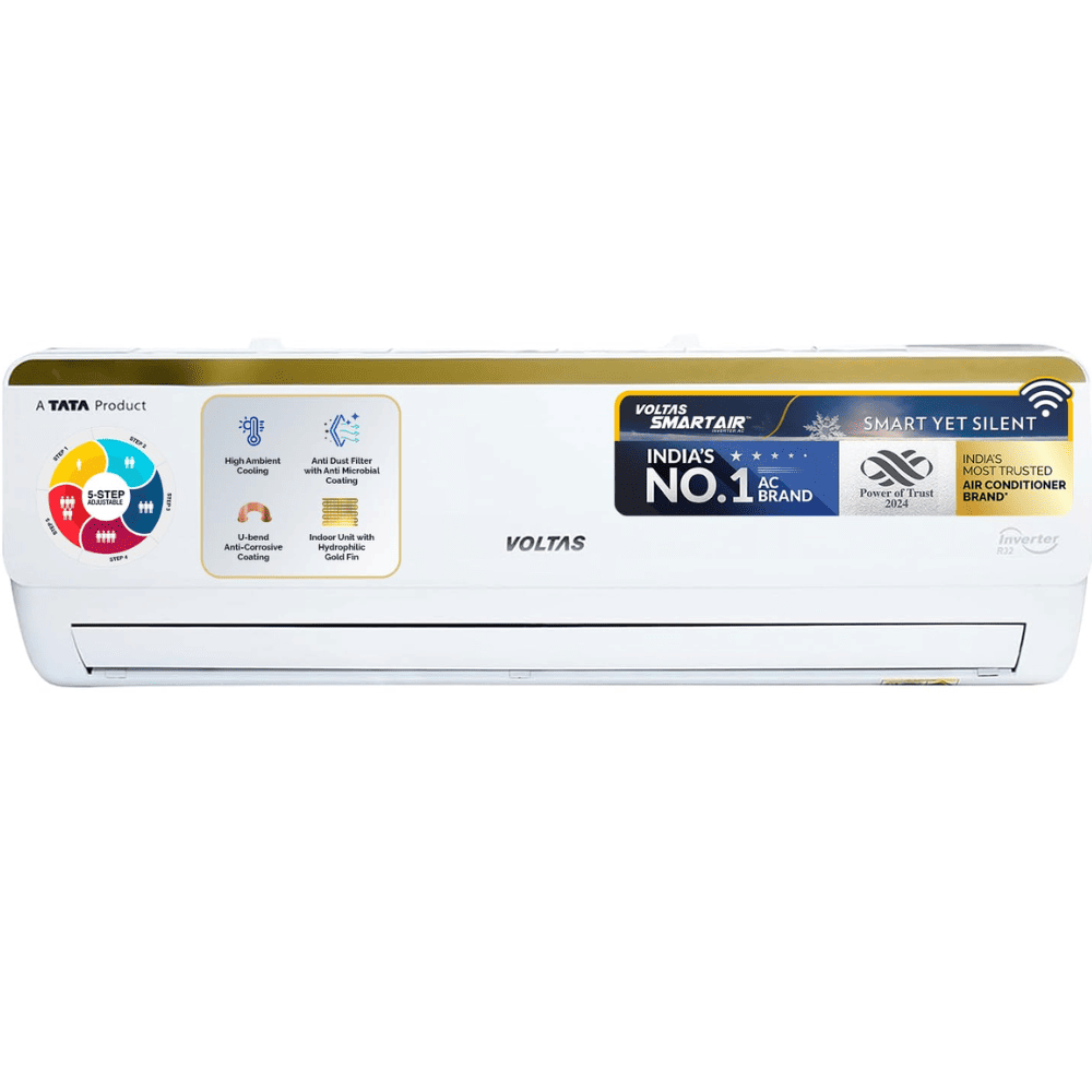 Voltas 1.5 Ton 5 star Inverter Split  Air Conditioner (Vertis AI 1.5 Tr. 5S)