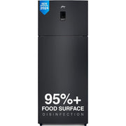 Godrej 472 Ltrs 2 Star Inverter Frost Free Double Door Refrigerator (RT EONREGALIS 517B RCI MT BK, Matt Black)