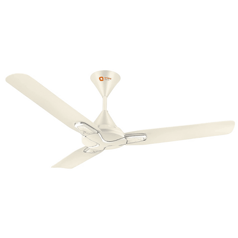 Orient Electric Jazz, 900mm 3 Blade Ceiling Fan (Pearl Metallic White)