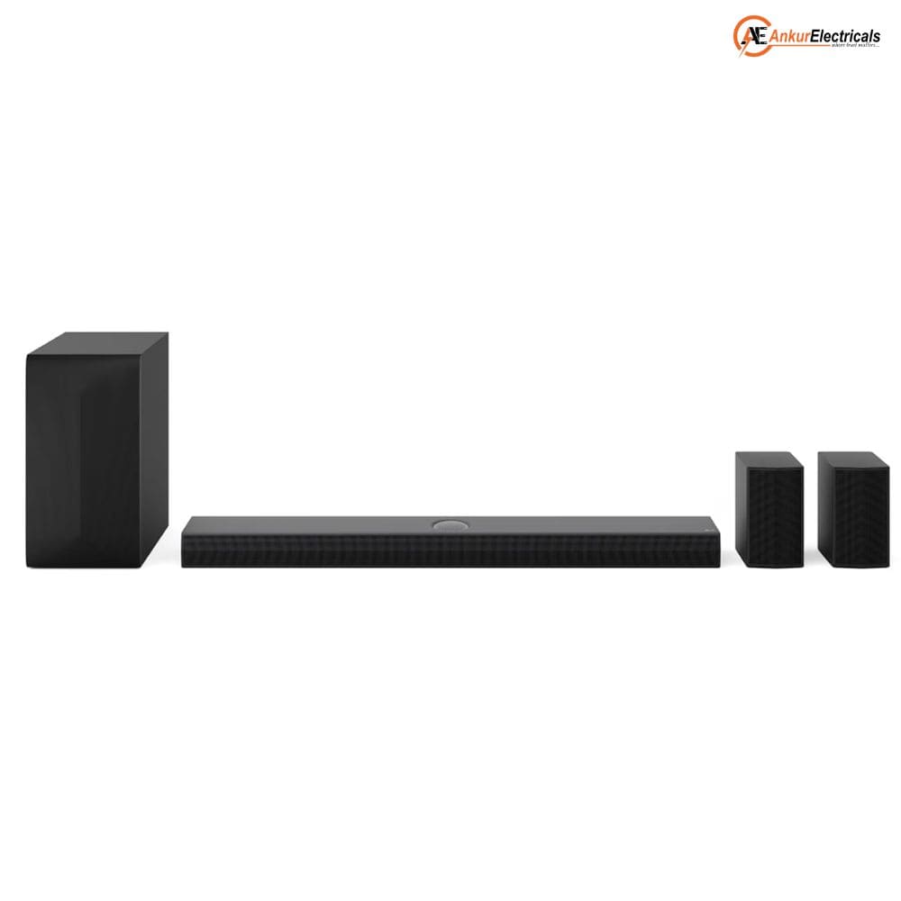 LG 600 Watts Wireless Dolby Atmos True with Subwoofer Soundbar (SQ75TR, 5.1 1Channel)