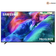 Samsung MRA85R85HAUXXL, 85 Inches 4K Micro RGB Vision AI Smart TV, Titan Black