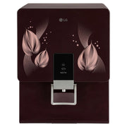 LG 8 Ltrs Storage, RO+Mineral Booster Stainless Steel Tank Water Purifier (WW146RTLC,Black)