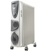 Russell Hobbs 12 Straight Fins, 2900 Watts Oil Filled Radiator Room Heater (ROR12F OFR, Grey)