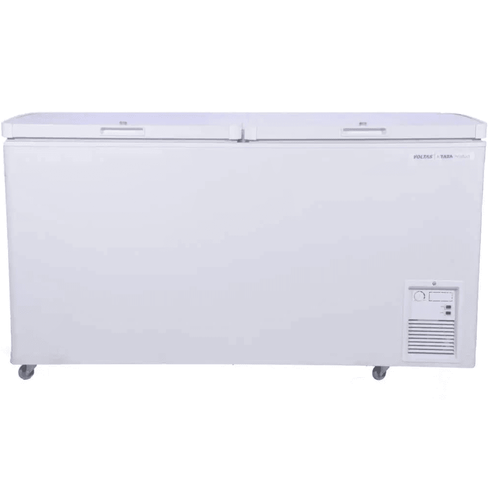 Voltas CF HT 500 DD P, 500 Ltrs Double Door Standard Deep Freezer, White