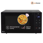 LG 30 Ltrs Grill with Glass Door Microwave Oven All in One Charcoal (MS3032BK,Black)