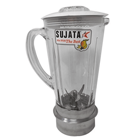 Sujata 900 Watts Mixer Blender with metal soket Jar (Frootmix, White)
