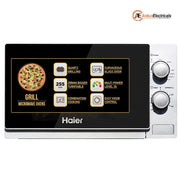 Haier 20 Ltrs Grill Microwave Oven (HIL2002GSPB,Black)