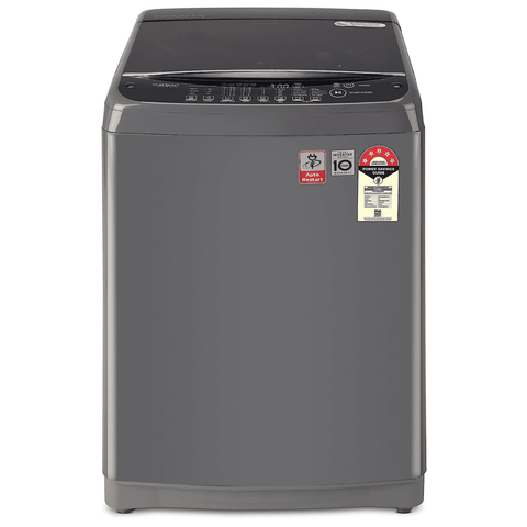 LG 8 Kg 5 Star Fully-Automatic Top Load Washing machine (T80VBMB1Z, Black)