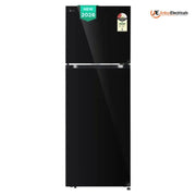 LG 343 Ltrs, 2 Star Frost Free Double Door Refrigerator (GLT3426SNBM,Black Mirror)