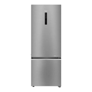 Haier 325 Ltrs 3 Star Inverter Frost Free Double Door Refrigerator (HRB-3753BBS-P, Brushline Silver)