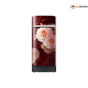 Samsung 189 Ltrs, 5 Star Digital Inverter, Direct Cool Single Door Refrigerator (RR21H2H25BR, Begonia Red)