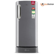 LG 185 Ltrs, 5 Star Smart Inverter Direct Cool Single Door Refrigerator (GLD1956ZAPZ, Shiny Steel)