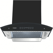 Sunshine NEXA, 60 cm 1200 m3/hr Auto Clean Wall Mounted Hood Chimney, Filterless Technology, Touch Control (Black)