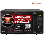 LG 28 Ltrs Stainless Steel Cavity Convection Microwave Oven All in One (MJ2887BIUM,Black)