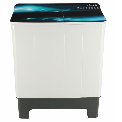 Aisen 8.5 Kg 5 Star Semi-Automatic Top Load Washing machine (A85SMT821,White & Green)