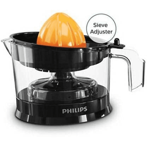 Philips HR2788/00, 25Watt 0.5 Ltr Transparent Citrus Press Juicer (Black)