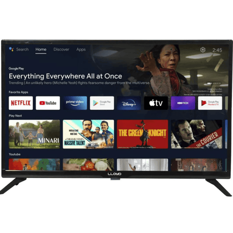 Lloyd 32HS410F, 32 Inches HD Ready Smart LED TV, Black