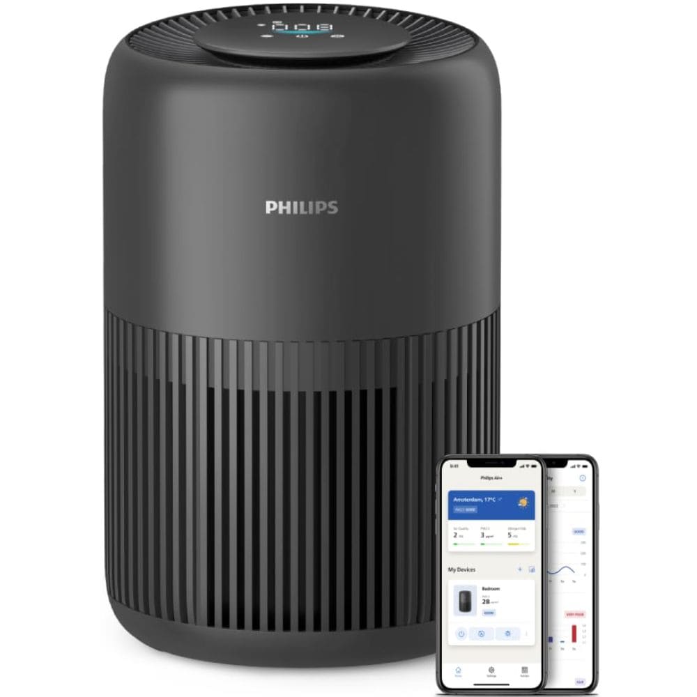 Philips AC0951/63, 3200 Series Smart Air Purifier, HEPA Filter with Wi-Fi (black)