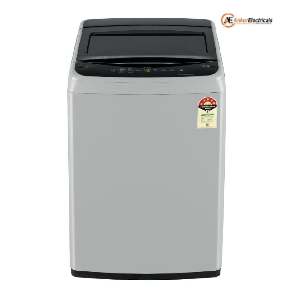 LG 7.5 Kg 5 Star Fully-Automatic Top Load Washing Machine (T75VBSF1Z,Silver)