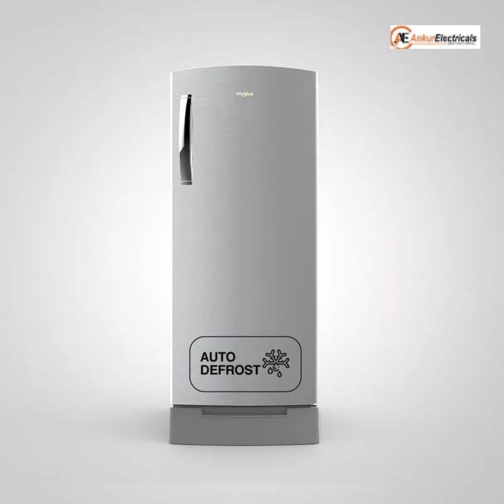 Whirlpool 236 Ltrs, 3 Star Inverter Direct Cool Single Door Refrigerator (260 IMPRO PLUS ROY 3S ALPHA STEEL)