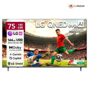 LG 75QNED85BLA , 75 Inches 4K Mini QNED TV, Black